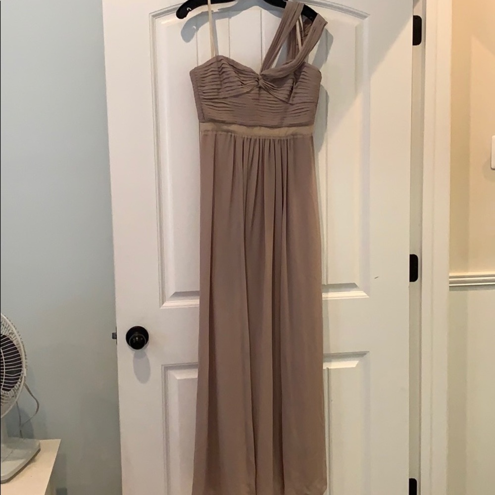 Beautiful tan formal dress
